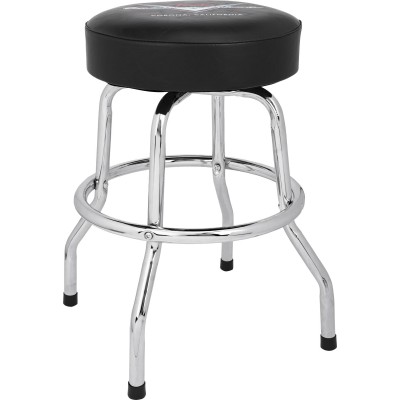 FENDER Chevron Logo Barstool Black-Chrome 24"