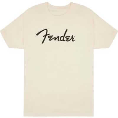 FENDER FENDER SPAGHETTI LOGO T-SHIRT OLYMPIC WHITE XL