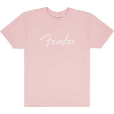FENDER FENDER® SPAGHETTI LOGO T-SHIRT SHELL PINK XL