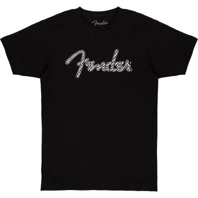 Fender Spaghetti Wavy Checker Logo Tee