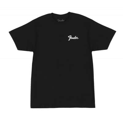 FENDER TRANSITION LOGO TEE BLACK L