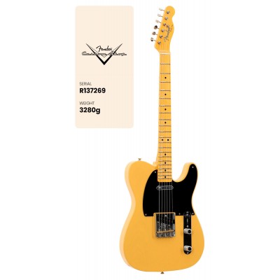 FENDER CUSTOM SHOP Esquire Double 1950 Time Capsule Nocaster Blonde Vintage Custom 2025