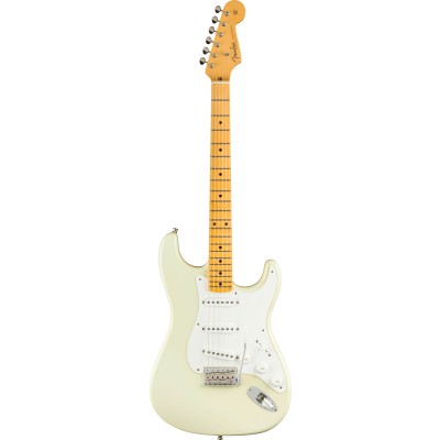 ARTIST 2023 JIMMIE VAUGHAN SIGNATURE STRATOCASTER AGED OLYMPIC WHITE