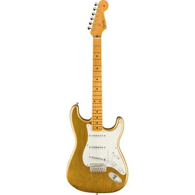 JIMMIE VAUGHAN STRATOCASTER MN AGED AZTEC GOLD