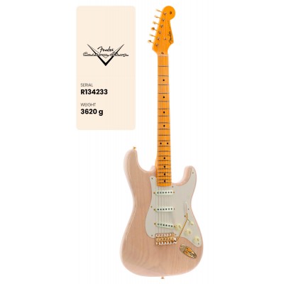 Stratocaster 57 Time Capsule Aged White Blonde Vintage Custom 2025