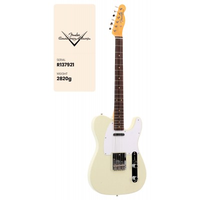 Telecaster Jimmy Page Light Journeyman Relic White Blonde