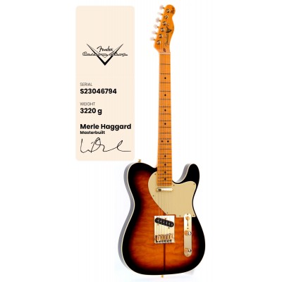 Telecaster Merle Haggard NOS 2-Color Sunburst Signature Artist 2025