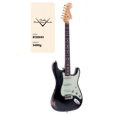 Stratocaster Michael Landau '68 Relic Black Signature Artist 2025 R138693