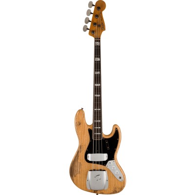 FENDER CUSTOM SHOP Jazz Bass Custom Rw Ltd Heavy Relic Round-Lam Aged Natural