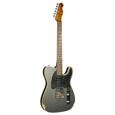 LTD HS TELE CUSTOM RELIC RW AGED CHARCOAL FROST METALLIC