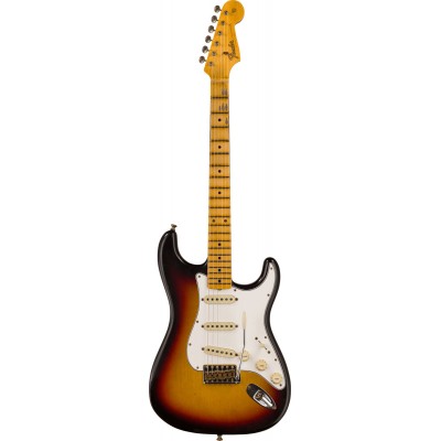 POSTMODERN 2023 POSTMODERN STRAT JOURNEYMAN RELIC MAPLE BLEACHED 3-COLOR SUNBURST