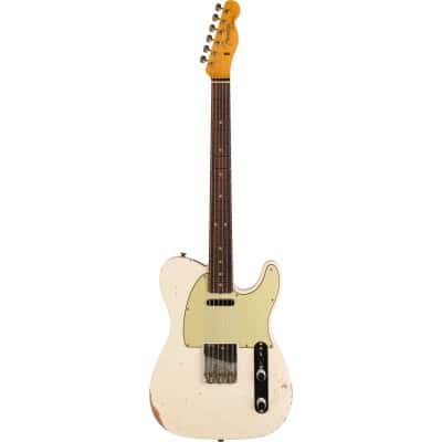 TELECASTER CUSTOM TIME MACHINE '63 - RELIC, AGED OLYMPIC WHITE