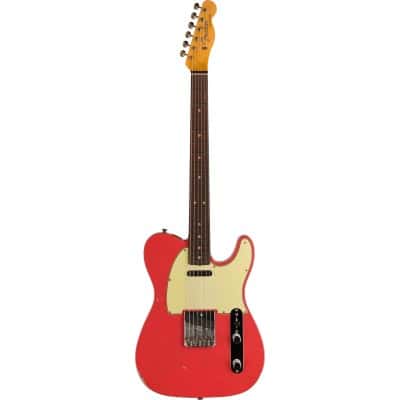 TELECASTER CUSTOM TIME MACHINE '63 - RELIC, AGED FIESTA RED