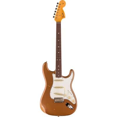 STRATOCASTER CS TIME MACHINE '67 - RELIC , AGED FIREMIST GOLD