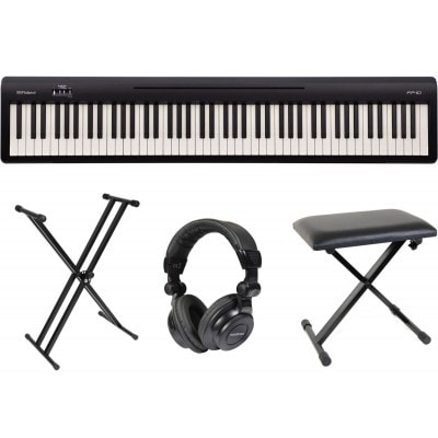 ROLAND FP-10 BLACK COMPLETE PACK