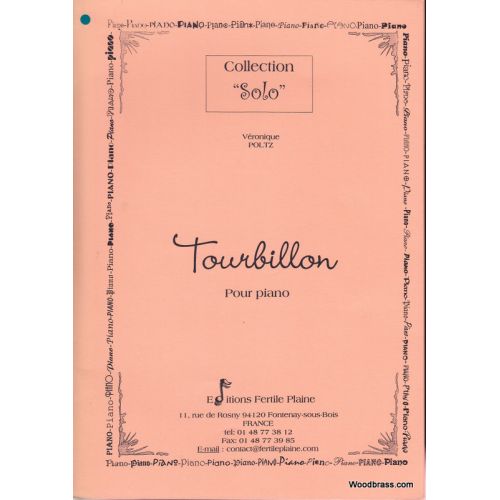 POLTZ VERONIQUE - TOURBILLON - PIANO