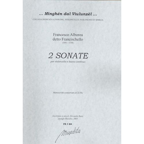 MUSEDITA ALBOREA DETTO FRANCISCHELLO F. - VIOLONCELLE