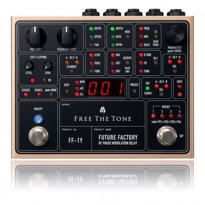 FREE THE TONE Stereo Digital Modulated Delay