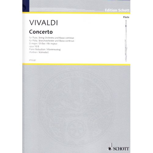VIVALDI CONCERTO III, OPUS X : ?IL CARDINELLO?