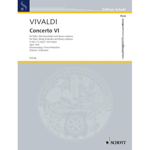 SCHOTT Vivaldi Concerto Vi, Opus 10-6
