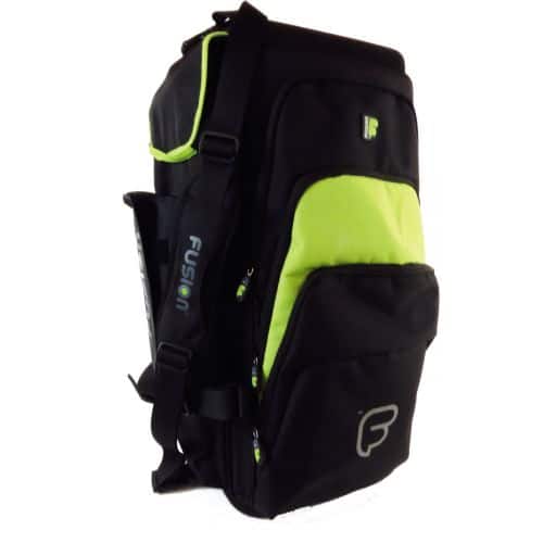 TASCHE TRIPLE TROMPETTE BLACK/GREEN LIME PB-06-L