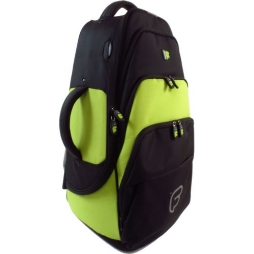 FUSION BAGS TASCHE SAXHORN BARYTON BLACK/GREEN LIME PB-12-L