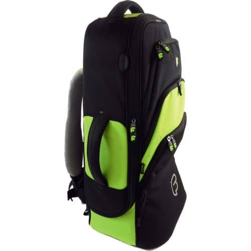 FUSION BAGS HOUSSE EUPHONIUM NOIRE/VERT LIME PB-13-L