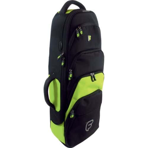 BAG FOR SAXOPHONE TENOR BLACK/GREEN LIME PW-02-L