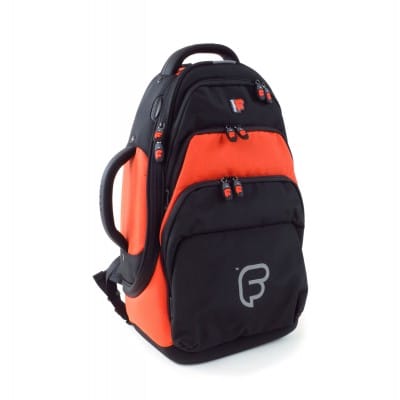 Fusion Bags Housse Bugle Noire Et Orange Pb-02-o 