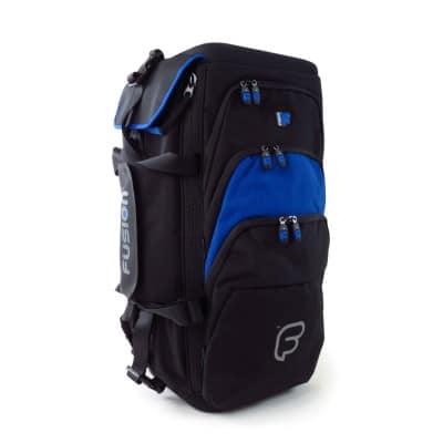 BAG TRIPLE TRUMPET BLACK AND BLUE PB-06-B 