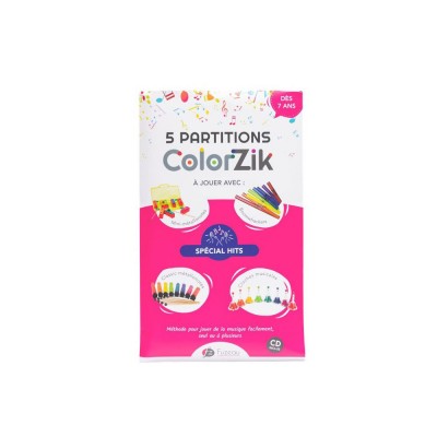 FUZEAU Livret CD Colorzik - Hits
