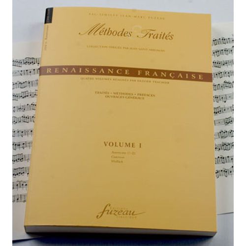 ANNE FUZEAU PRODUCTIONS TRACHIER O. - METHODES ET TRAITES RENAISSANCE VOL.1, SERIE IX RENAISSANCE FRANCE - FAC-SIMILE FUZEAU