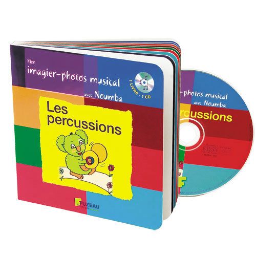 SAINT-JAMES GUILLAUME - MON IMAGIER-PHOTOS MUSICAL AVEC NOUMBA LES PERCUSSIONS - LIVRE + CD