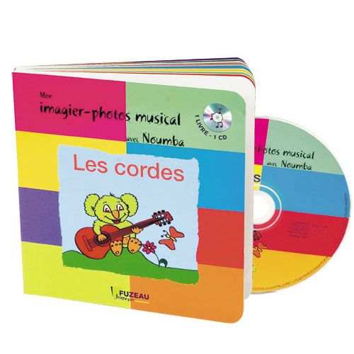 SAINT-JAMES GUILLAUME - MON IMAGIER-PHOTOS MUSICAL AVEC NOUMBA LES CORDES - LIVRE + CD