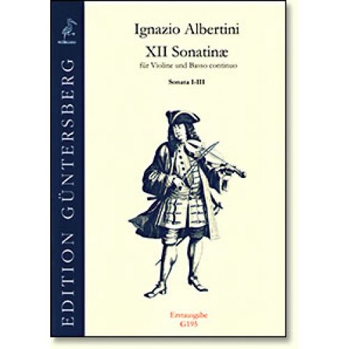  Albertini I. - 12 Sonaten Fur Violine Und B.c. (sonaten X-xii)