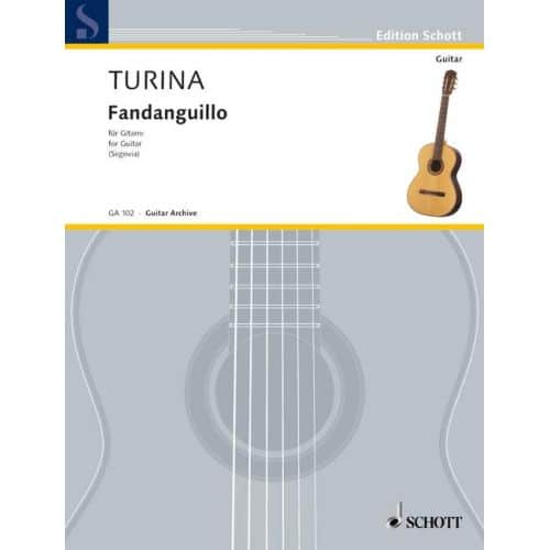  Turina Joaquin - Fandanguillo Op. 36 - Guitar