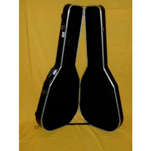 BLACK ABS HOLLOW BODY GUITAR CASE