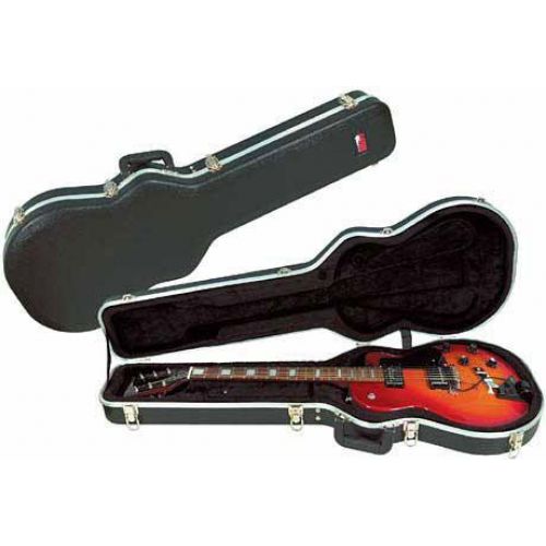 ETUI POUR GUITARE SIMPLE PAN COUPE ABS NOIR