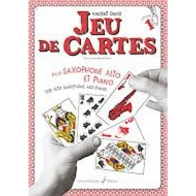 VINCENT DAVID - JEU DE CARTES VOL.1 - SAXOPHONE & PIANO