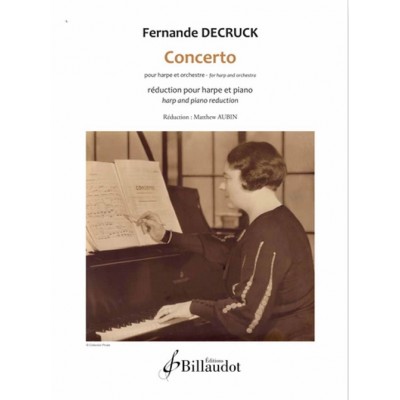 DECRUCK FERNANDE - CONCERTO POUR HARPE