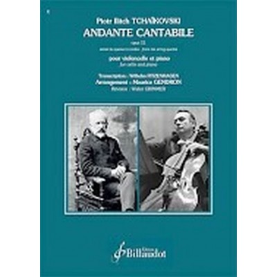 PYOTR ILYICH TCHAIKOVSKY - ANDANTE CANTABILE OP. 11