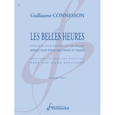CONNESSON GUILLAUME - LES BELLES HEURES - REDUCTION