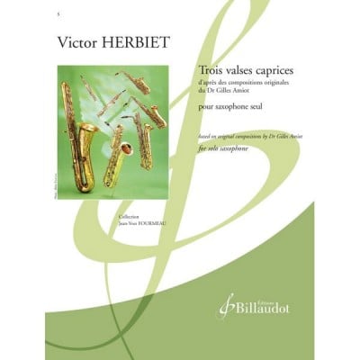 BILLAUDOT HERBIET VICTOR - TROIS VALSES CAPRICES