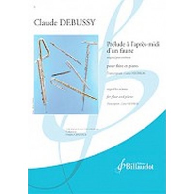 DEBUSSY CLAUDE - PRELUDE A L'APRES-MIDI D'UN FAUNE - FLUTE and PIANO