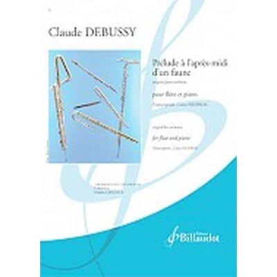 DEBUSSY CLAUDE - PRELUDE A L'APRES-MIDI D'UN FAUNE - FLUTE & PIANO