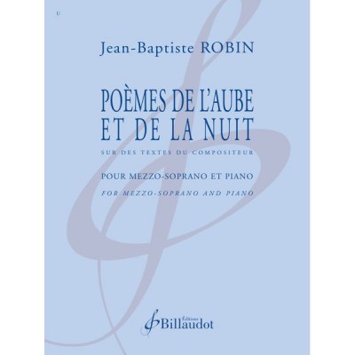 JEAN-BAPTISTE ROBIN - POEMES DE L'AUBE ET DE LA NUIT