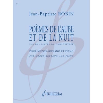 BILLAUDOT JEAN-BAPTISTE ROBIN - POEMES DE L