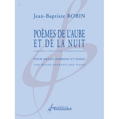 BILLAUDOT JEAN-baptiste Robin - Poemes De L