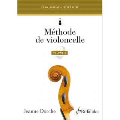 DORCHE JEANNE - METHODE DE VIOLONCELLE VOL.2