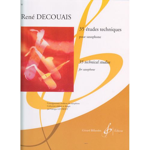 DECOUAIS RENE - 35 ETUDES TECHNIQUES - SAXOPHONE